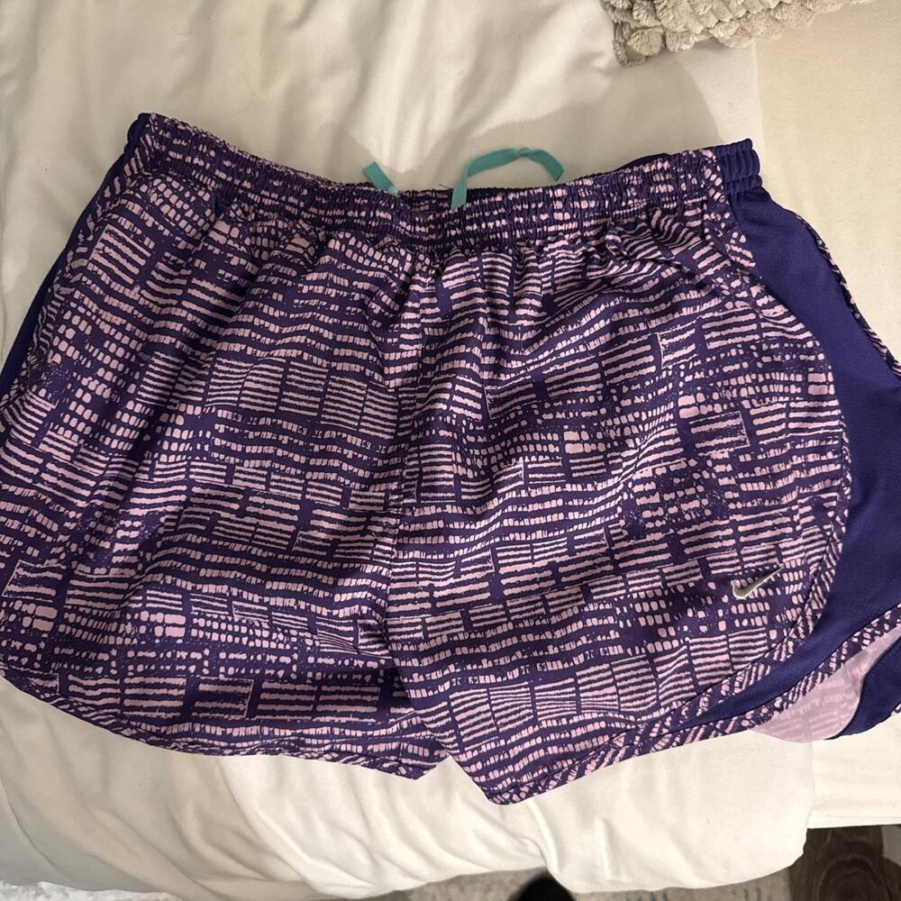 Nike Purple Dri Fit Running Shorts